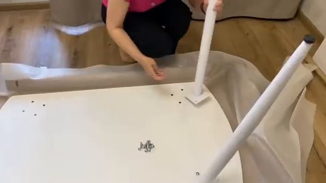 Сборка стола из искусственного камня | Студия мебели "ОРБИС" смотреть онлайн