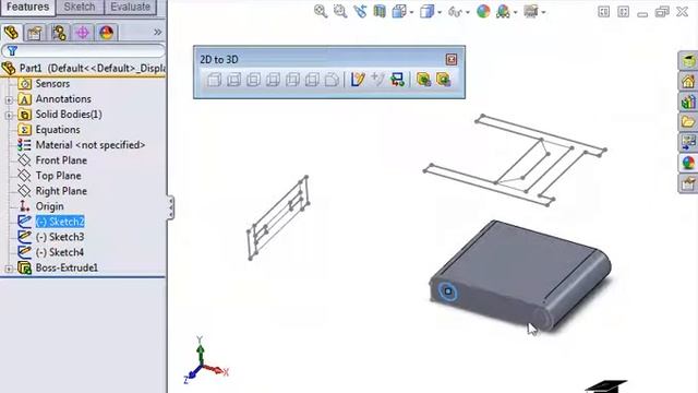 How to import 3D AutoCAD file to SolidWorks смотреть онлайн