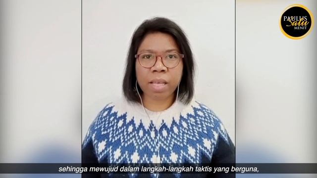 PAULUS SATU MENIT - JANGAN TAKUT, TUHAN BESERTA KITA!