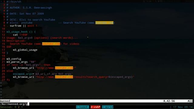 Create Custom Surfraw Elvi Searches - Linux CLI смотреть онлайн