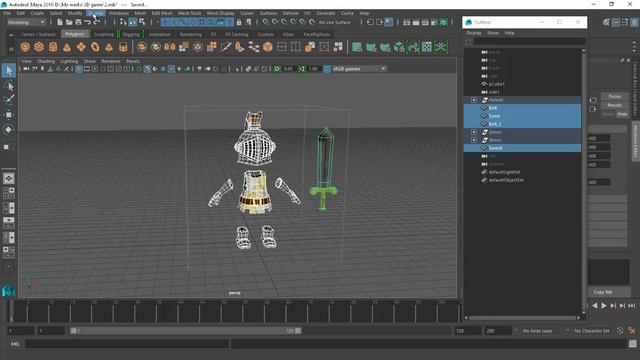 Создание игры с нуля ( применение текстур в Maya - №33) смотреть онлайн