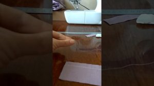 5 класс: Ручные швейные работы. часть 1, Сметочный шов.