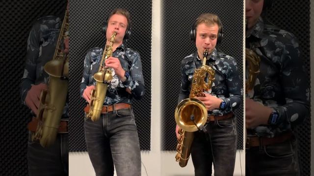 Wergi On Sax - SEGMENT (Charlie Parker) ALTO & BARITONE SAXOPHONE SOLO смотреть онлайн