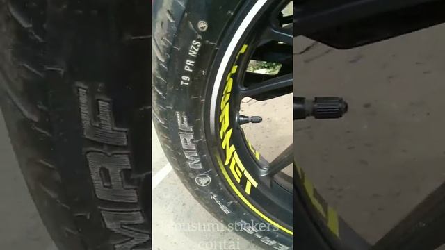 #Hornet Rim Sticker Design #Honda Rim Sticker# смотреть онлайн