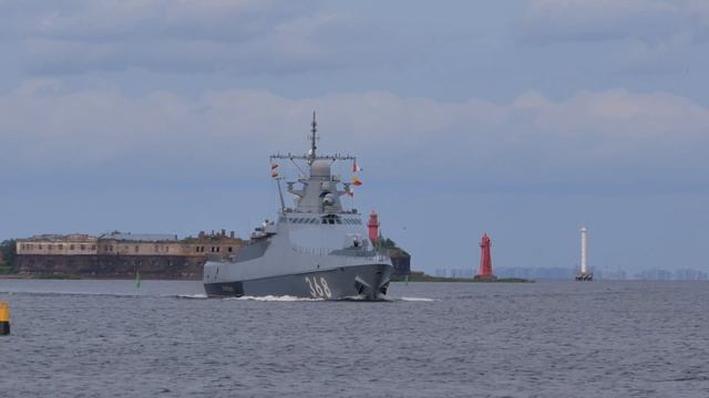 2019-07-10 - Выход в море патрульного корабля "Василий Быков" пр 22160 смотреть онлайн
