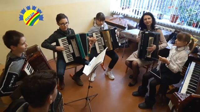 Обучение игре на аккордеоне, педагог Людмила Станиславовна Якуцевич смотреть онлайн