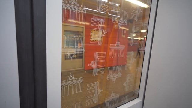 Germany, Berlin, U-Bahn Night Ride From Lichtenberg To Samariterstraße