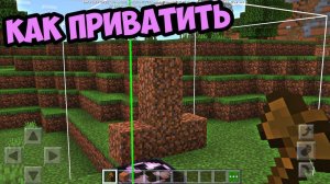 Как Приватить на Сервере в Minecraft Bedrock | Гайд