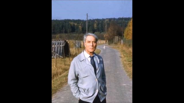 БОРИС ПАСТЕРНАК читает стихотворение "АВГУСТ", запись 1954 г. смотреть онлайн