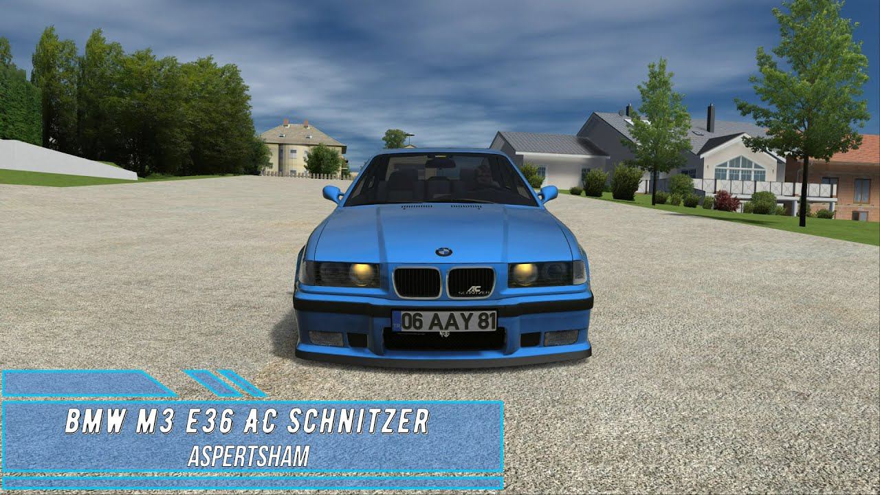 BMW M3 E36 AC Schnitzer - Aspertsham | Assetto Corsa. смотреть онлайн