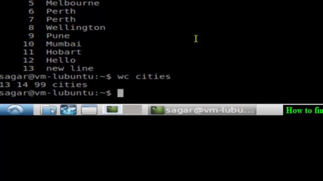 How to find total number of lines in a file in Linux смотреть онлайн
