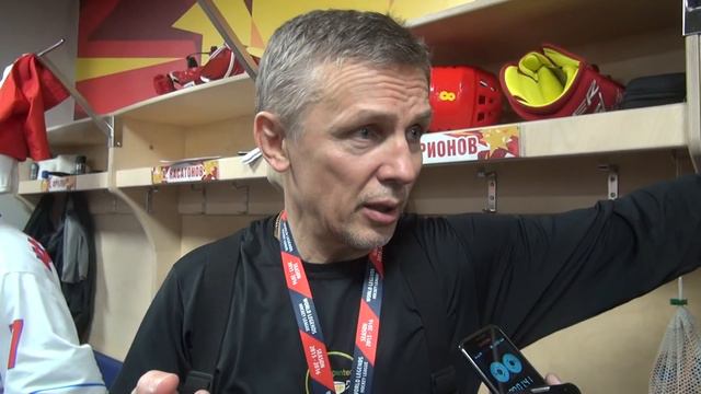 "Крис Челиос спросил - почему решили играть без него?..." (интервью Ларионова) смотреть онлайн