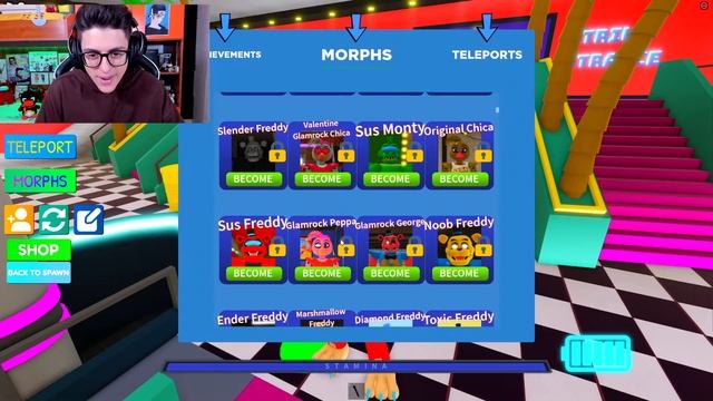 SBLOCCHIAMO TUTTI I FREDDY ANIMATRONICS PIÙ RARI DI FNAF SECURITY BREACH SU ROBLOX!!! смотреть онлайн