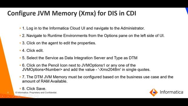How to Configure JVM Memory (Xms) for DIS in CDI смотреть онлайн