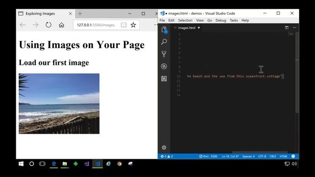 Create a Website with HTML & CSS | Visual Studio Code смотреть онлайн