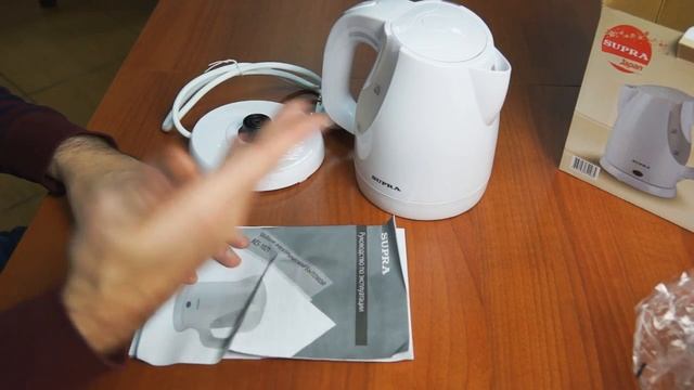 Компактный электрический чайник SUPRA KES-1021 смотреть онлайн