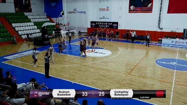 Bodrum Basketbol - Çerkezköy Belediyesi TKBL 9.Hafta