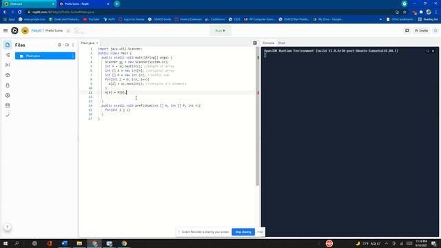 Prefix Sums: Intuition. Query Sums, and Implementation in Java смотреть онлайн
