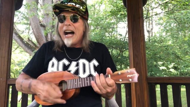 Hells Bells AC/DC Kamaka Ukulele cover смотреть онлайн