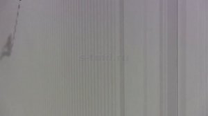 3D панели на стене в виде реек из дюрополимера