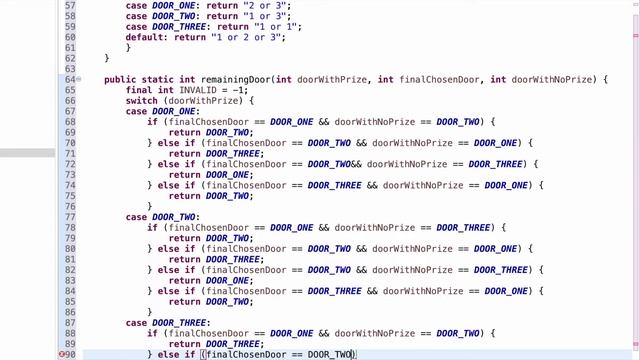 Monty Hall Problem in Java - Can You Code It? смотреть онлайн