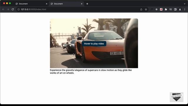 How To Play Video On Hover Using HTML, CSS & JavaScript смотреть онлайн