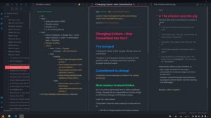 Ведение заметок в Obsidian