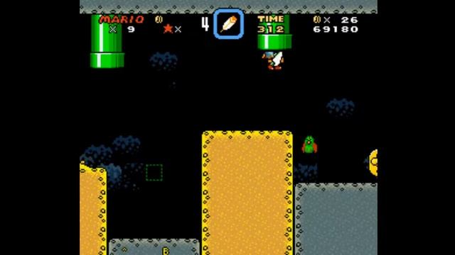 Super Mario World Zone 9 SNes plataform game смотреть онлайн
