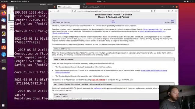 Linux From Scratch 11.3 SystemD: Preparing The System смотреть онлайн