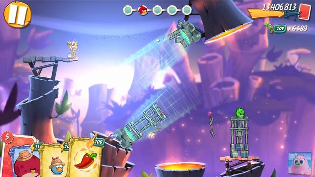 Angry Birds 2. Level/Уровни 1301-1305. смотреть онлайн