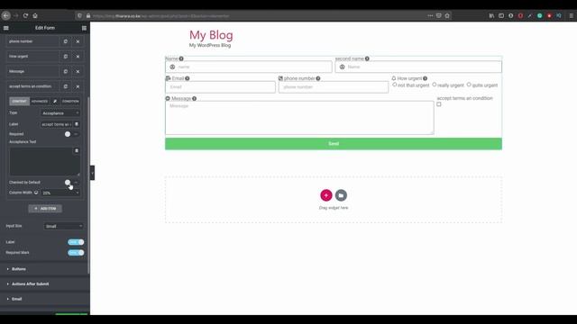 WordPress contact form : elementor form & custom contact form 7 смотреть онлайн