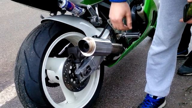 Wild Sound Garage Kawasaki ZX9R Test 1 смотреть онлайн