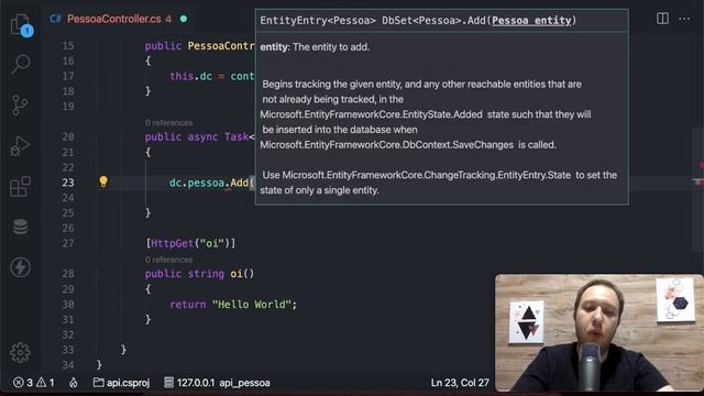 API com ASP.NET Core 5 | 12 - HttpPost смотреть онлайн