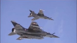 French Mirage F1CT footages in flight compilation