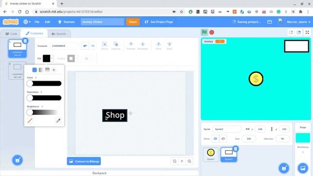 How to make a clicker game in scratch with shop смотреть онлайн