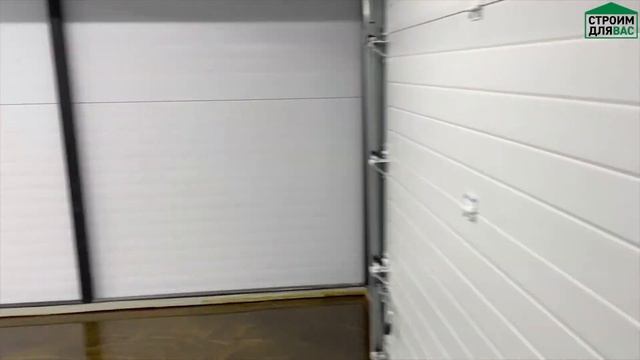 ОБЗОР НА ГАРАЖ ИЗ СЭНДВИЧ ПАНЕЛЕЙ | БЕЛЫЙ ГАРАЖ С НАВЕСОМ | ГАРАЖ 16Х7 М смотреть онлайн