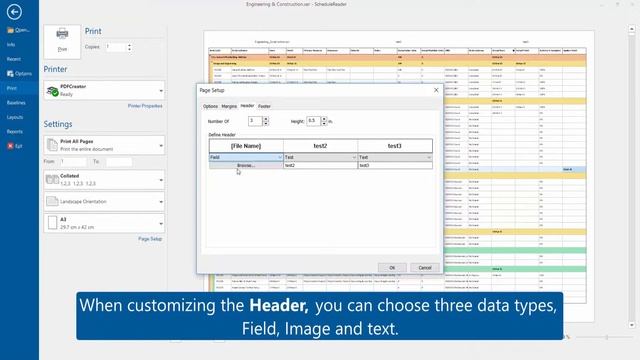 How to print project schedules in ScheduleReader смотреть онлайн