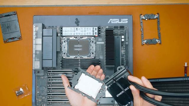 The MOST UNUSUAL processor! | 4th Gen Xeon [LGA 4677] CPU Install Tutorial смотреть онлайн