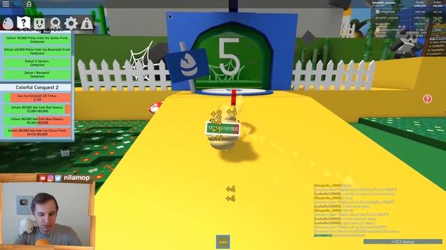 ПЧЕЛА КОТИК:3 И БЕСПЛАТНЫЕ КОДЫ В РОБЛОКС СИМУЛЯТОР ПЧЕЛОВОДА - ROBLOX BEE SWARM SIMULATOR смотреть онлайн