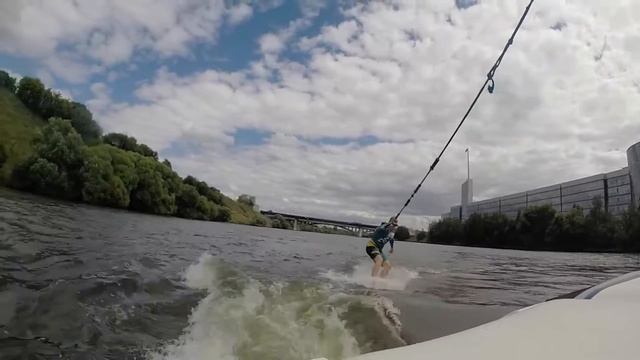 Катание на Wakesurf, первое занятие (Москва, Shore House) смотреть онлайн