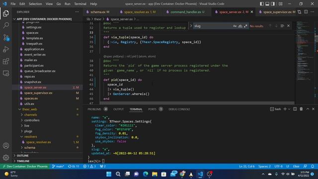 Session 130: Begin Removal Of Space Slug