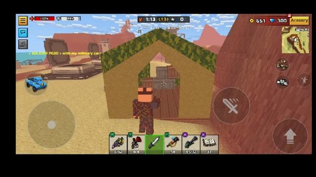 ALL 100 SECRETS IN FREEPLAY MODE- PIXEL GUN 3D смотреть онлайн