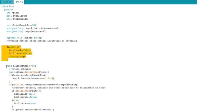 Debounce, Criando uma biblioteca para botões - Curso de Arduino #45 смотреть онлайн