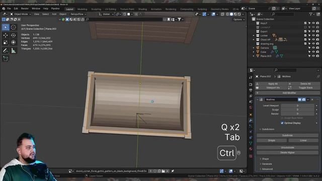 Сундук с припасами в Blender #21 смотреть онлайн