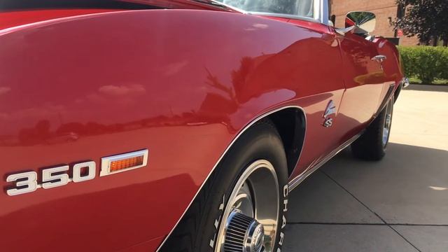 1969 Chevrolet Camaro SS Convertible For Sale смотреть онлайн
