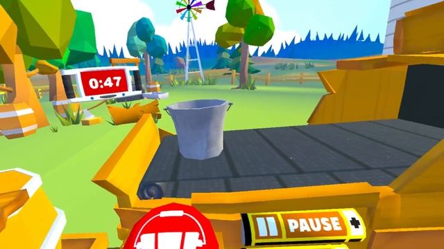 MILKING COWS IN VIRTUAL REALITY - Cow Milking Simulator Gameplay - VR HTC Vive
