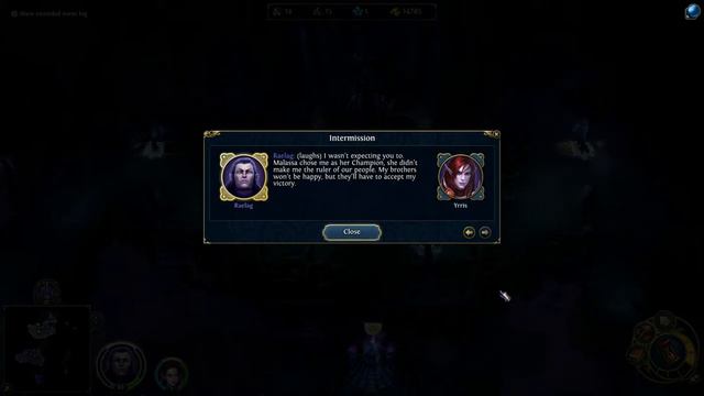 Heroes Might & Magic VI Shades of darkness Dark Elf Campaign Level2 cutscene12 (Bloodpart) смотреть онлайн
