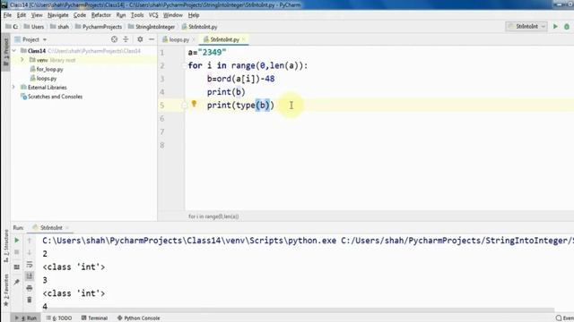 Converting A String Into An Integer | For Loops | Python Full Course for Beginners in Hindi | Urdu смотреть онлайн