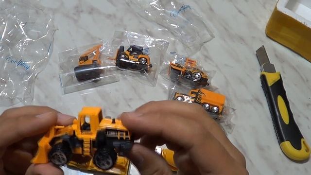 Мини машинки. Обзор игрушек с алиэкспресс. смотреть онлайн