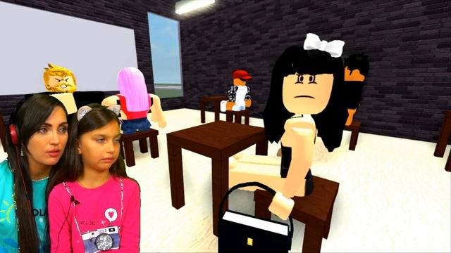 ШКОЛЬНАЯ ЛЮБОВЬ от КОГО ПИСЬМО? Страшные истории / roblox летсплей от Валеришка смотреть онлайн